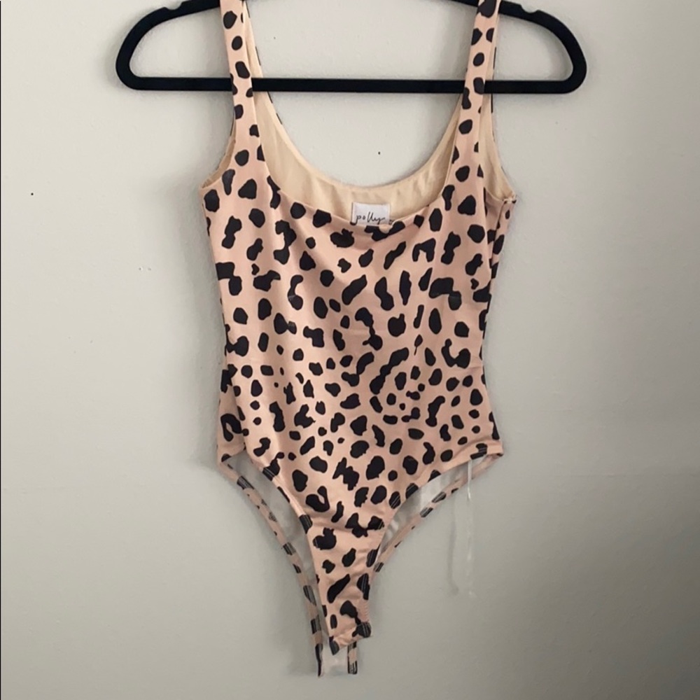 Princess Polly Pink Leopard Bodysuit